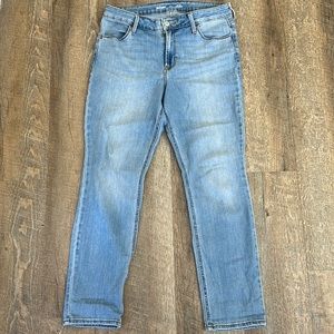 Size 12P Old Navy High Rise straight jeans
